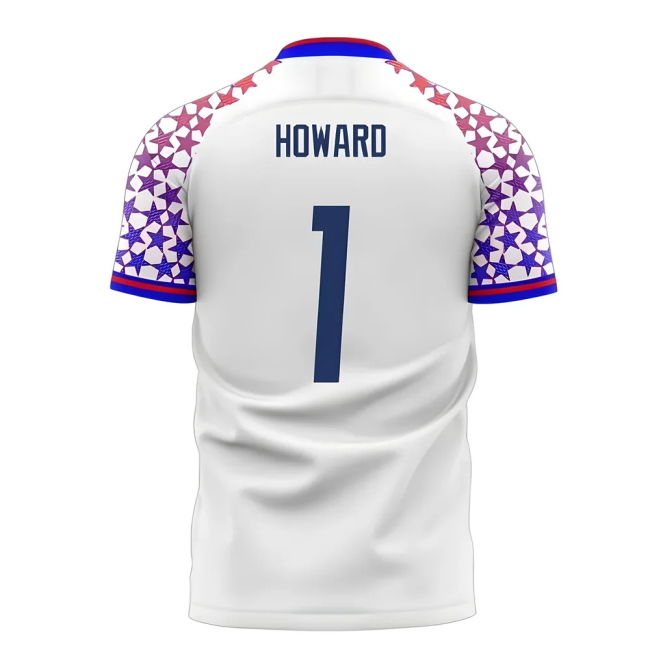 HOWARD 1 Licensed Copy USA Home Replica Jersey for Adults