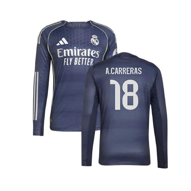 Official 2025-2026 Real Madrid Away With Modern Design - Easy Care