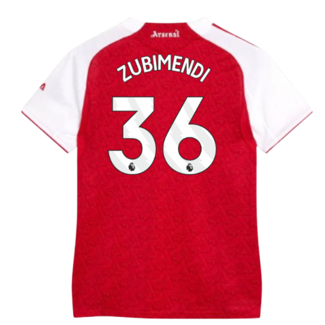 Elegant Womens Arsenal Zubimendi Jersey 2025-2026 Flattering