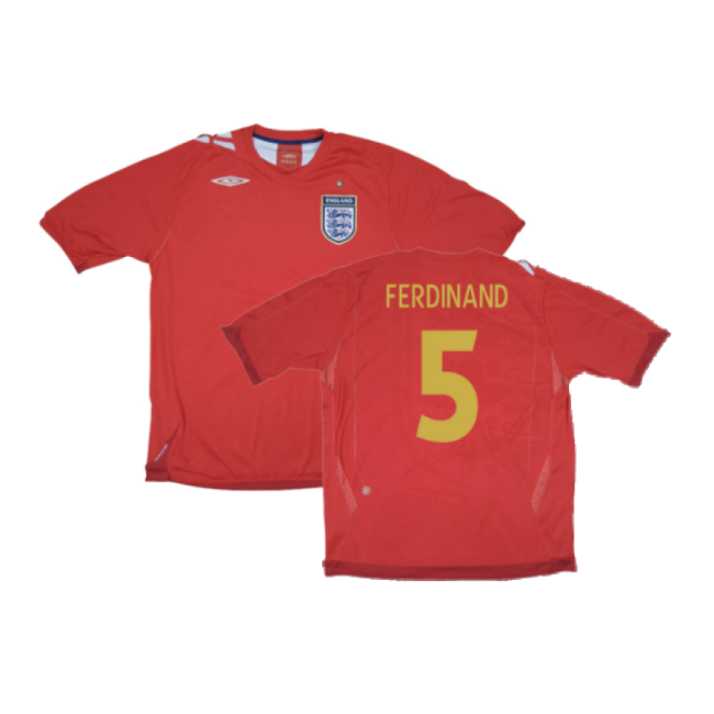 Updated England Away Jersey England #34