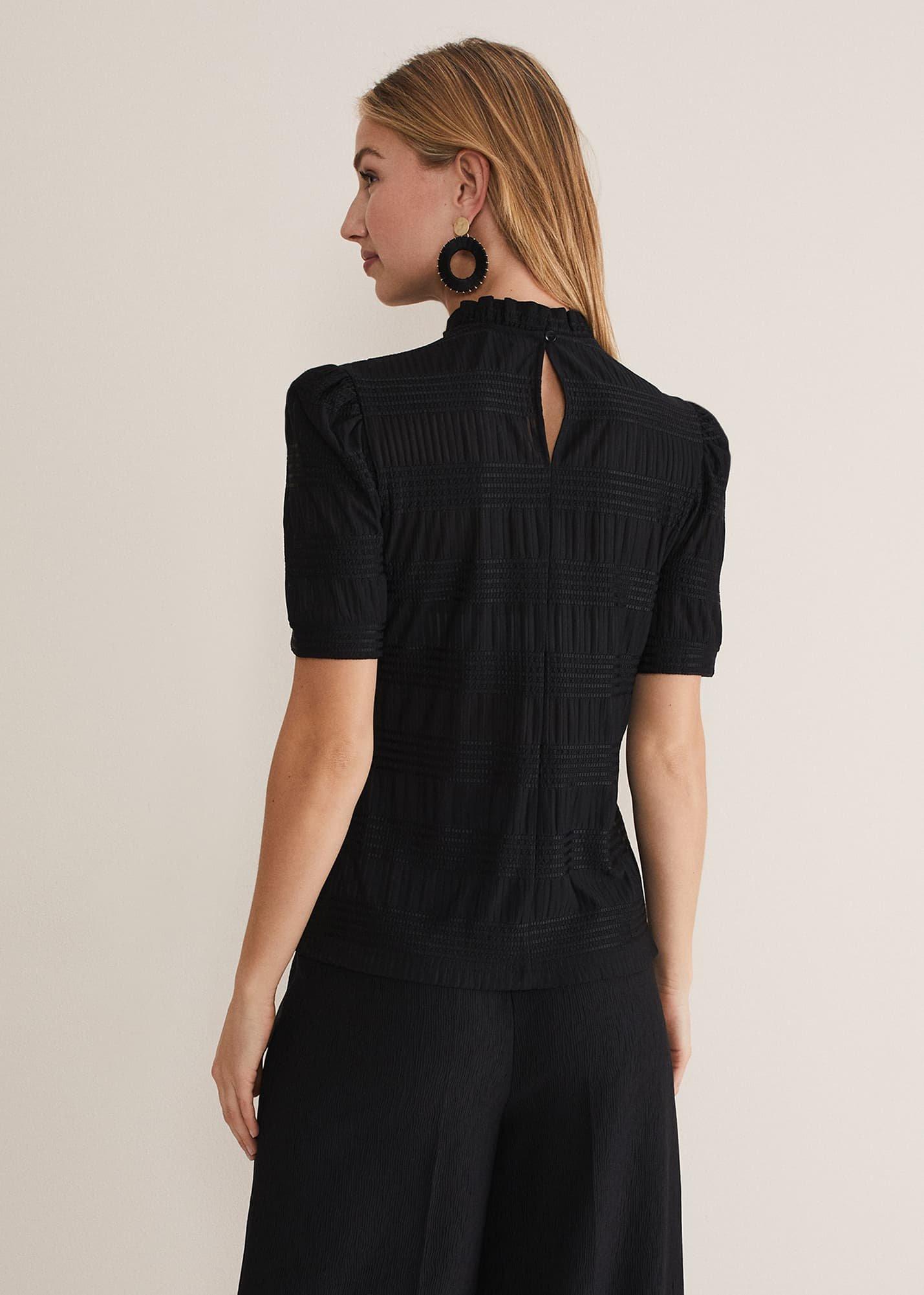 Samiha Textured Top