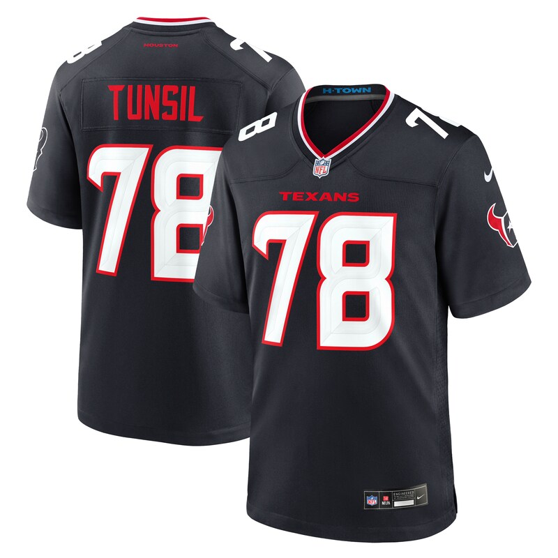 None Laremy Tunsil Record-Breaker HOU Texans Budget-Friendly Jersey