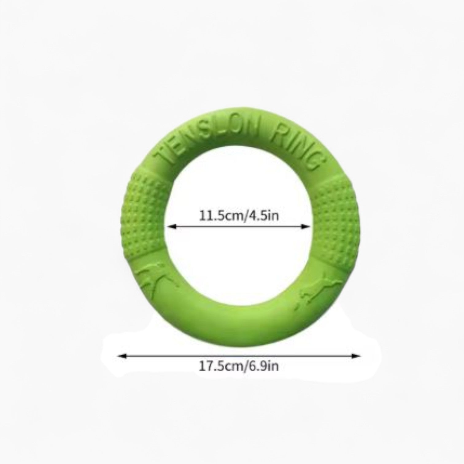 Flyringo - Safe Frenchie Ring Toy – Flying Disk Chew Toys Indoor Use