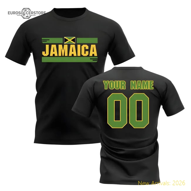 Personalised Jamaica 20242025 Regular Shirt  Durable Sleek