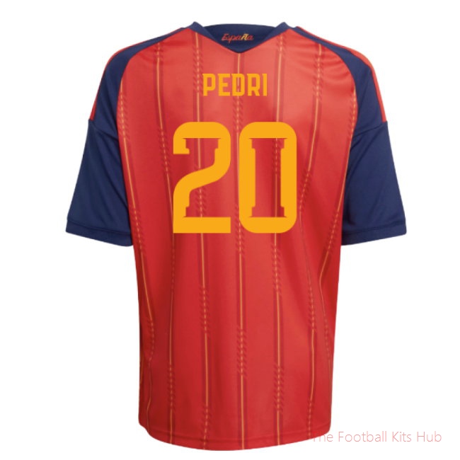 2026-2027 Spain Home Shirt (Kids) (Pedri 20)