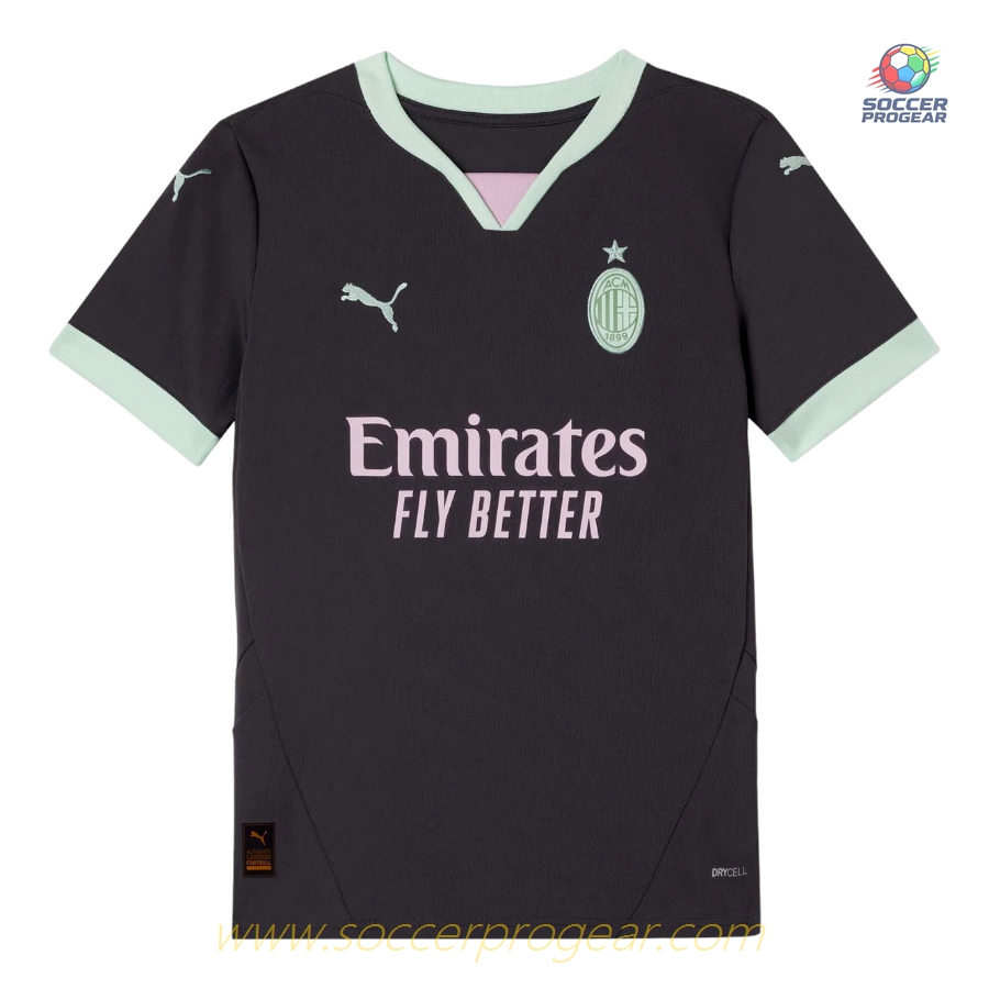 AC Milan Third Youthren's Football Jersey 2024/25 Collection