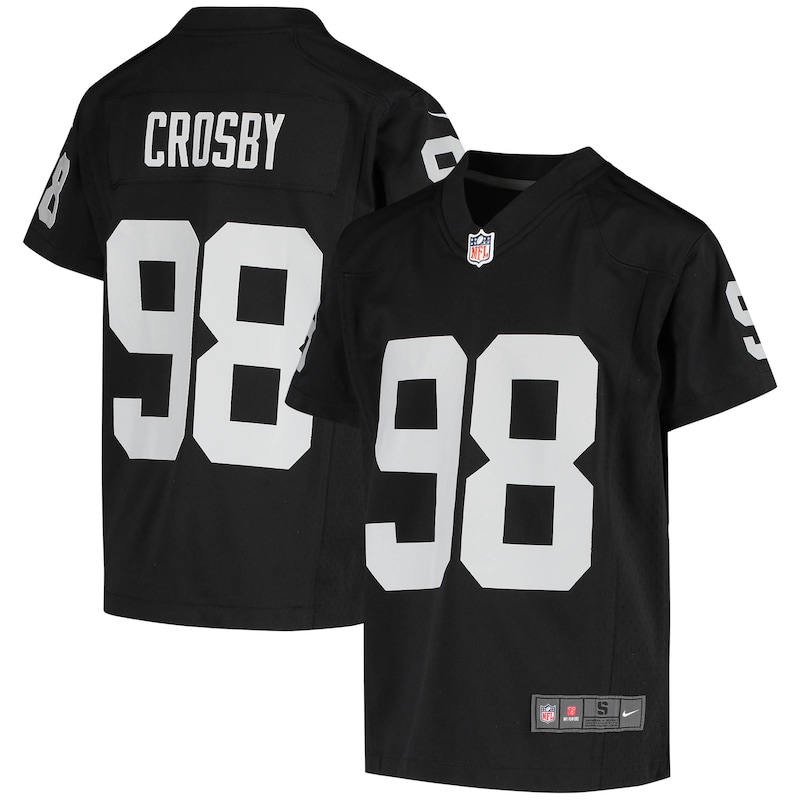 None Maxx Crosby Las Vegas Raiders Budget-Friendly Game Jersey