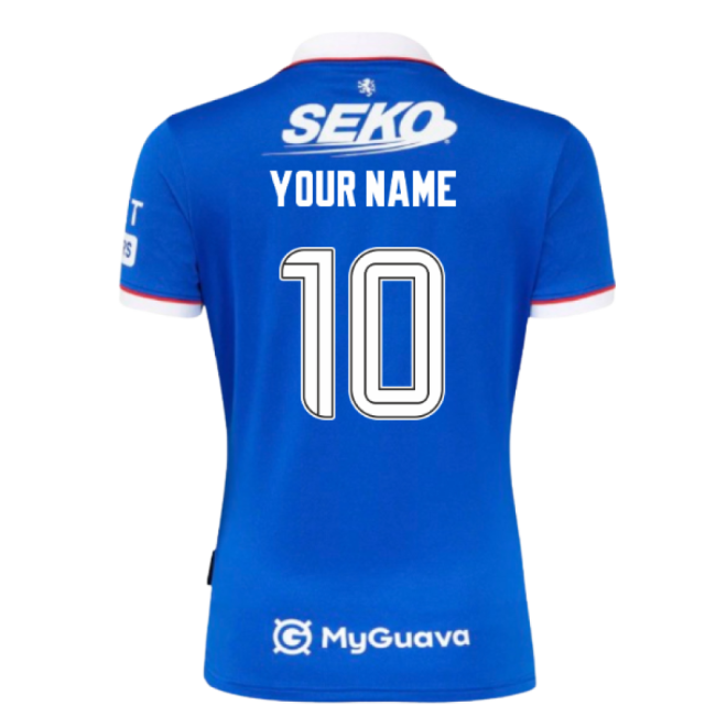 Top Grade 2025-2026 Rangers Home Home Your Name With Collector's Item