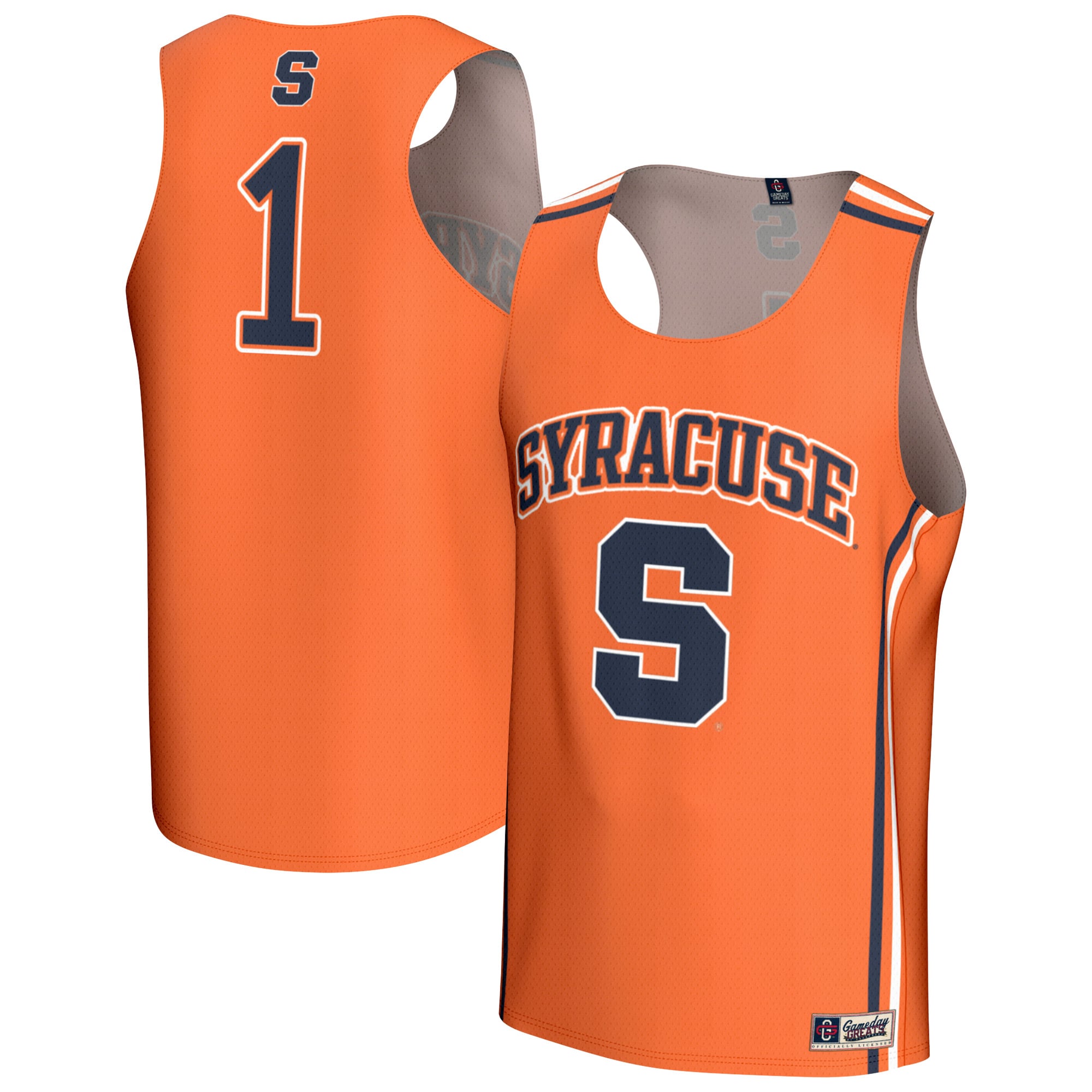 Syracuse Orange GameDay Greats Unisex Lightweight Collegiate Women's Field Hockey Fashion Jersey - Orange