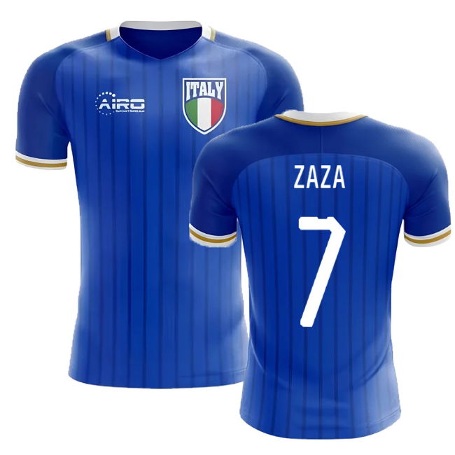 2025-2026 Italy Home Concept Football Shirt (Zaza 7) Worldcup