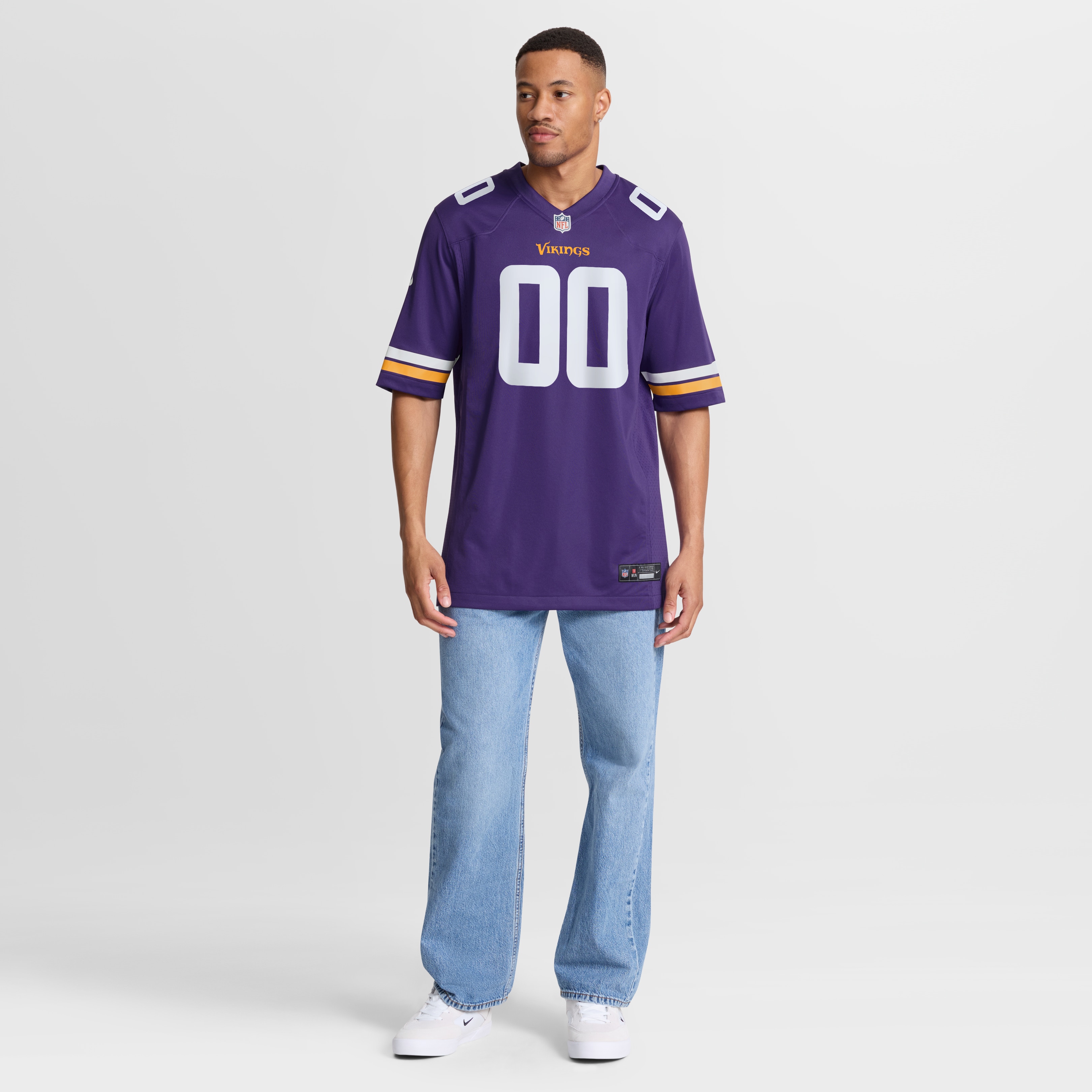[LK] Minnesota Vikings Custom Game Jersey - Purple