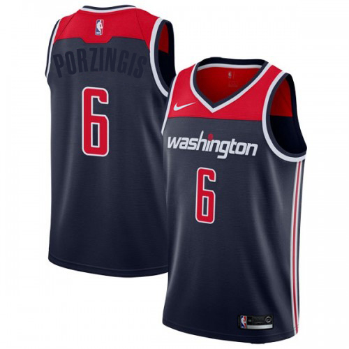 Nike Trail Blazers Blue Washington Wizards #6 Jersey - Value-Priced