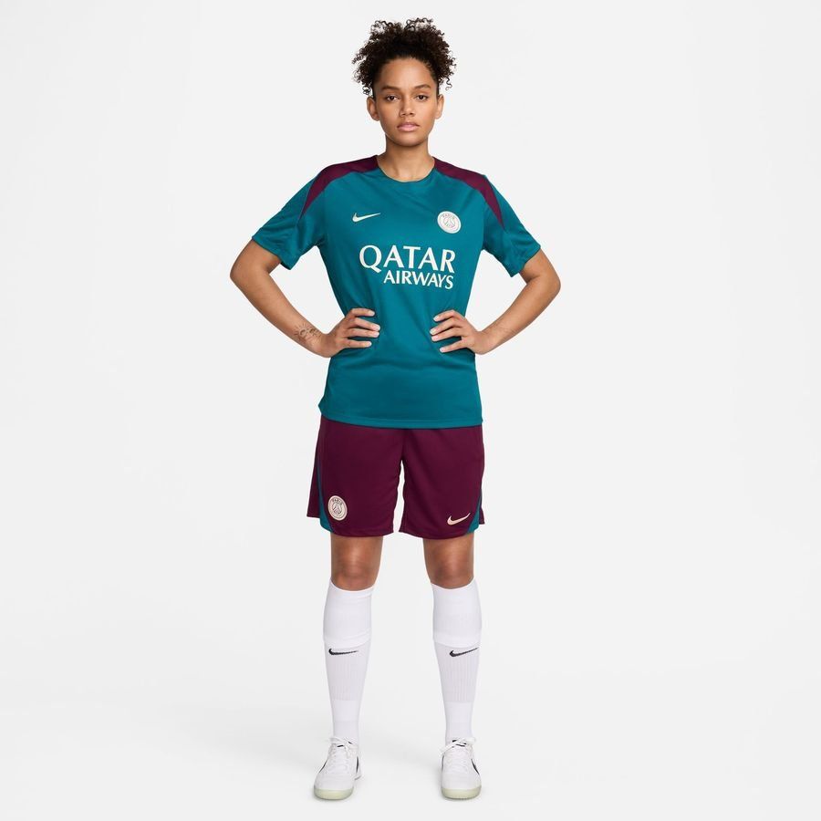 Paris Saint Germain Training Shorts Dri Fit Strike Bordeaux/geode Teal