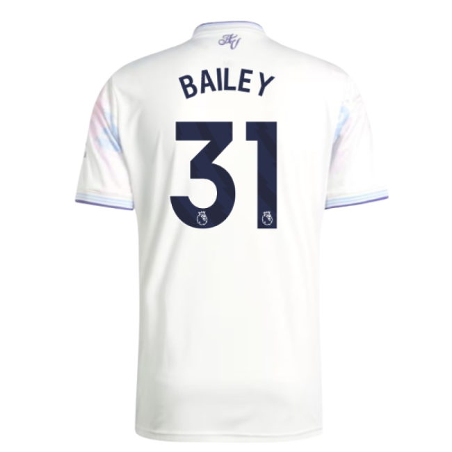 2025-2026 Aston Villa Third Official Jersey Bailey Umbro Pro