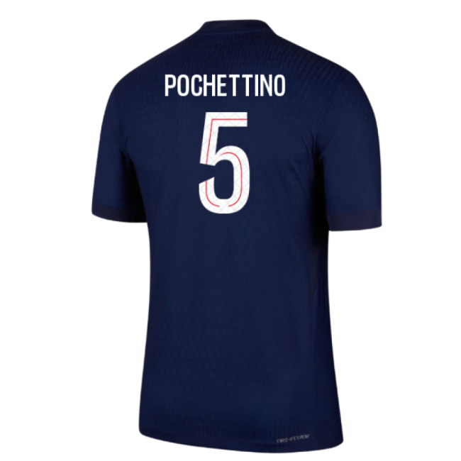 Top-grade 2025-2026 Paris Sg Home Dri-fit Adv Authentic Shirt (poch