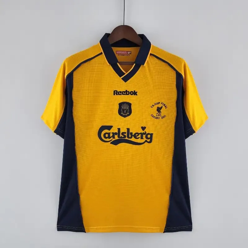 Cheap 2000-2001 Liverpool Jersey retro kit