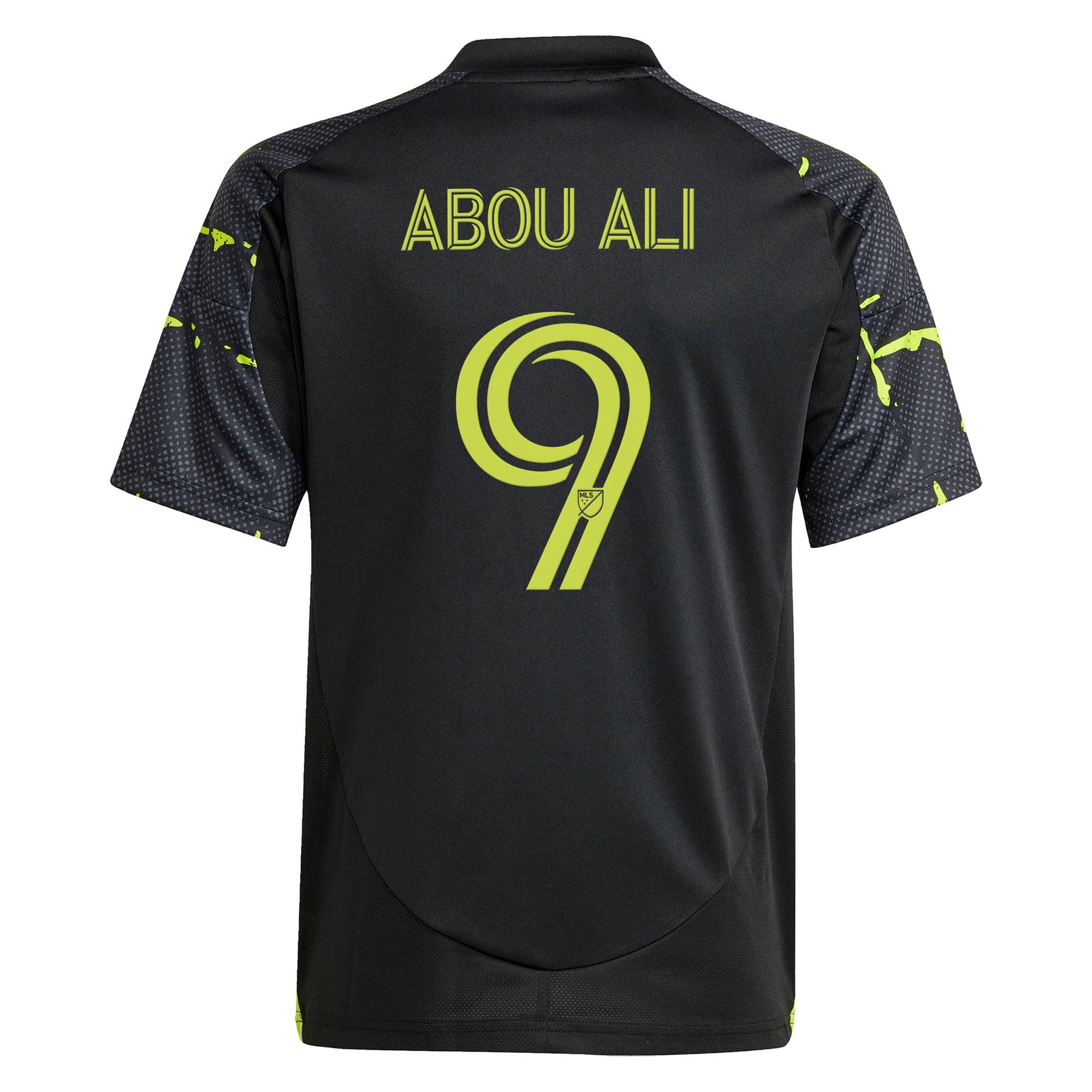 [SJH] Wessam Abou Ali Columbus Crew Youth 2025 The Goosebumps Kit Replica Jersey - Black