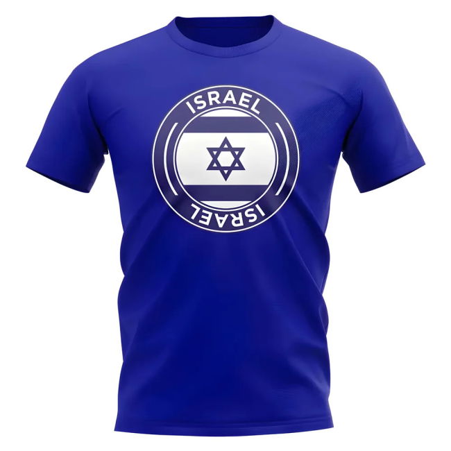 Israel Football Badge T-Shirt (Royal)