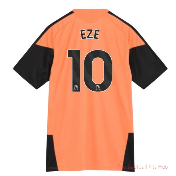 Arsenal 2026-2027 Training Jersey Eze #10 Soccer Kit Dusky Orange