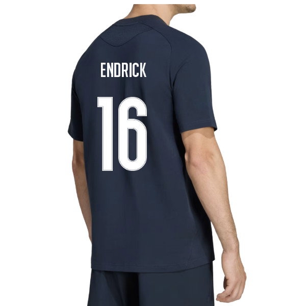 [WSG] 2026 2027 Real Madrid Tiro Travel Tee Kit (Navy) (Endrick 16)