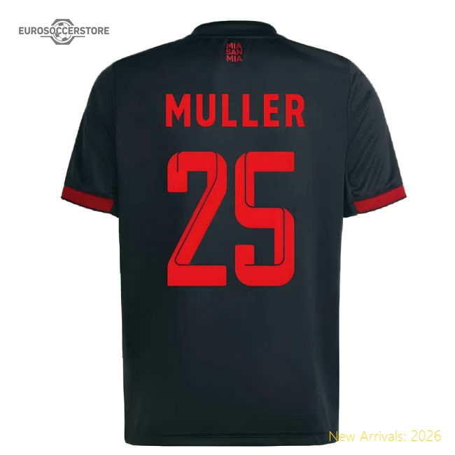 2022-2023 Bayern Munich Change Jersey (kids) (muller 25)
