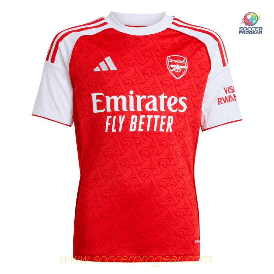 Arsenal Youth Home Team Jersey 2025-2026 Season