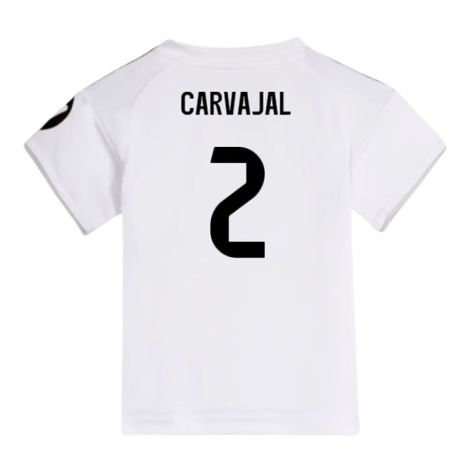 2025-2026 Real Madrid Home Authentic Football Shirt (Carvajal 2)