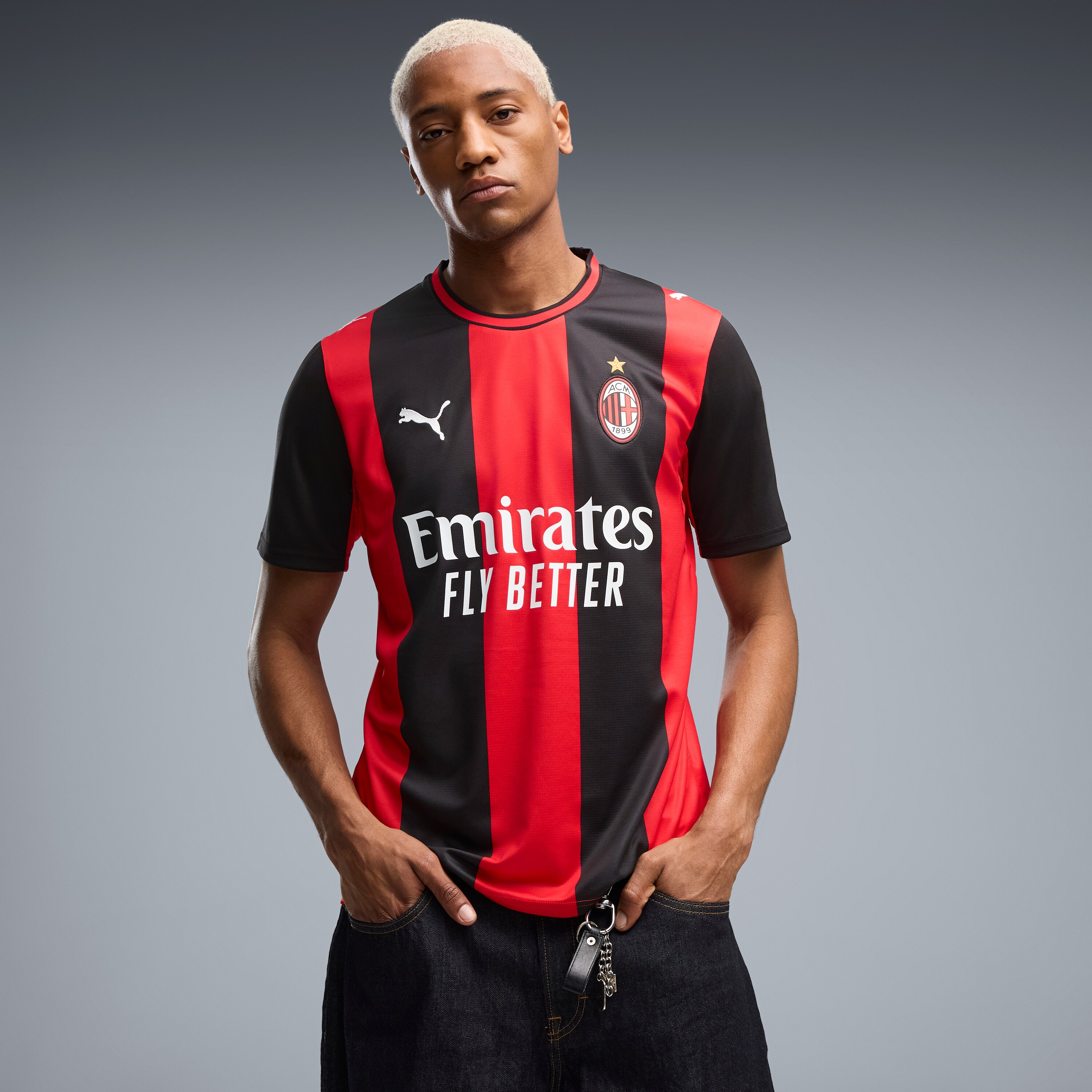 [SJH] AC Milan 2026/27 Home Replica Jersey - Black/Red