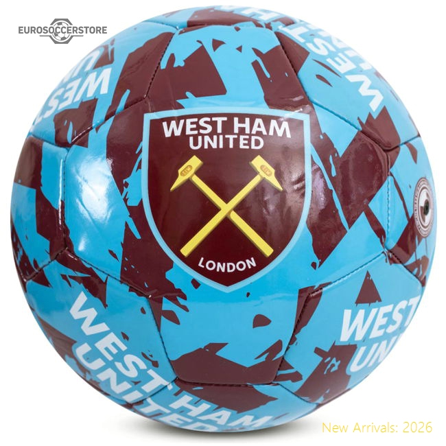 Authentic West Ham United Fc Graffiti Football - Premium Quality Baby