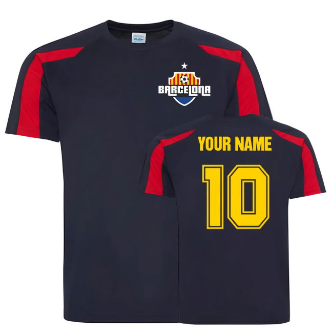 Fervent Elite Performance Barca New Release Supporter Shirt