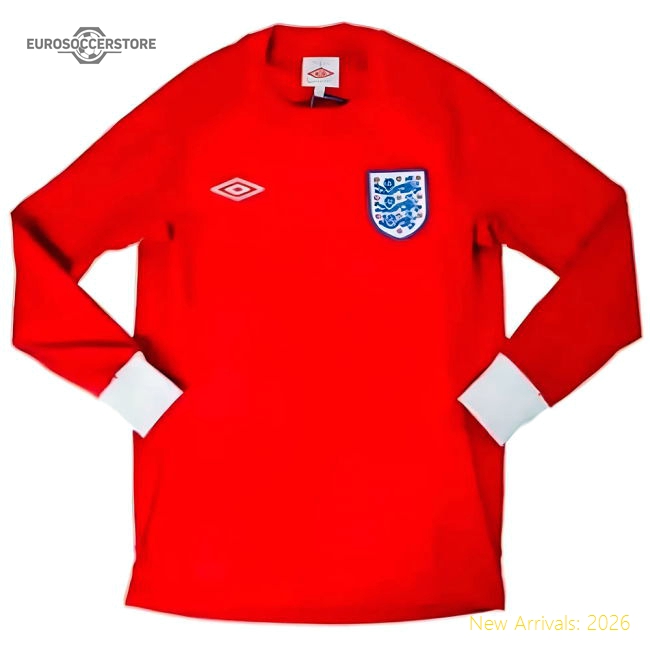 England 2010-11 L/S Away Shirt (M) (Very Good)