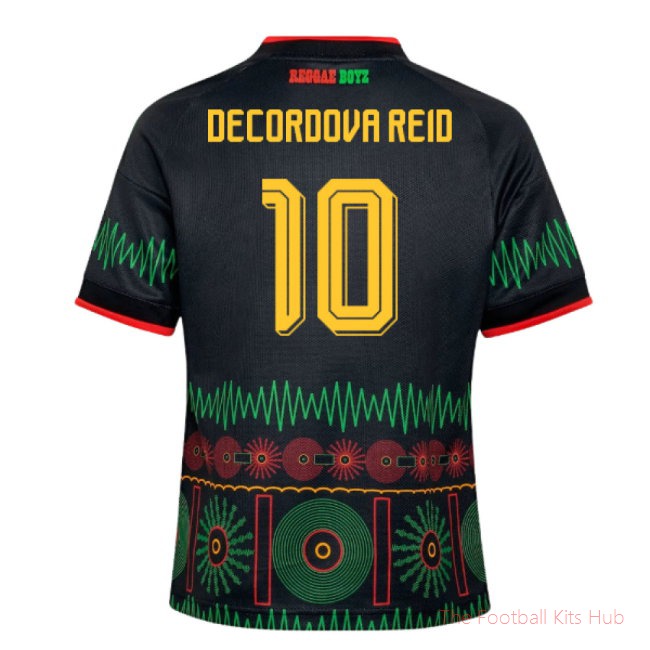 2026-2027 Jamaica Away Shirt (Kids) (Decordova Reid 10)