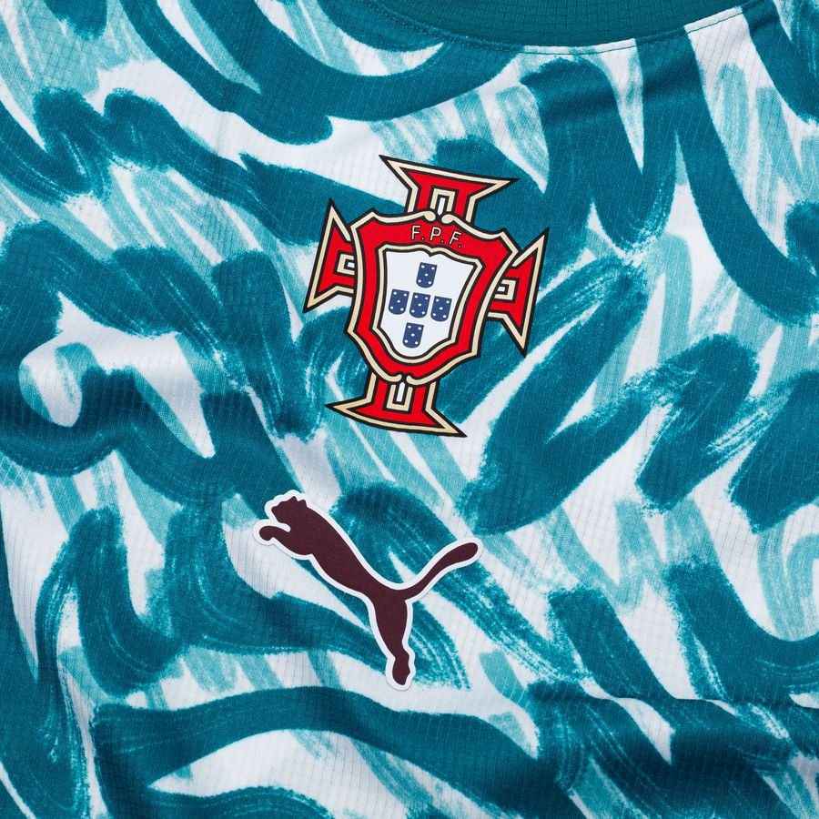 Portugal Training T-Shirt Pre Match World Cup 2026 - Green Lagoon Kids