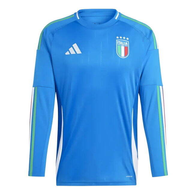 Light And Easy To Use 2024-2025 Italy Long Sleeve Home Shirt From China