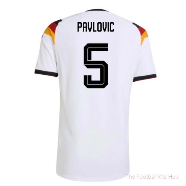[EFS] 2026/27 Germany Authentic Home Shirt (Pavlovic 5)
