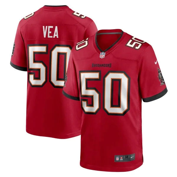 None Vita Vea Game Jersey - Red | NFL Player Jersey | NFL Football