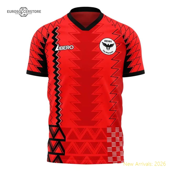Egypt Afcon 20252026 Concept Official Kit Drifit Contemporary