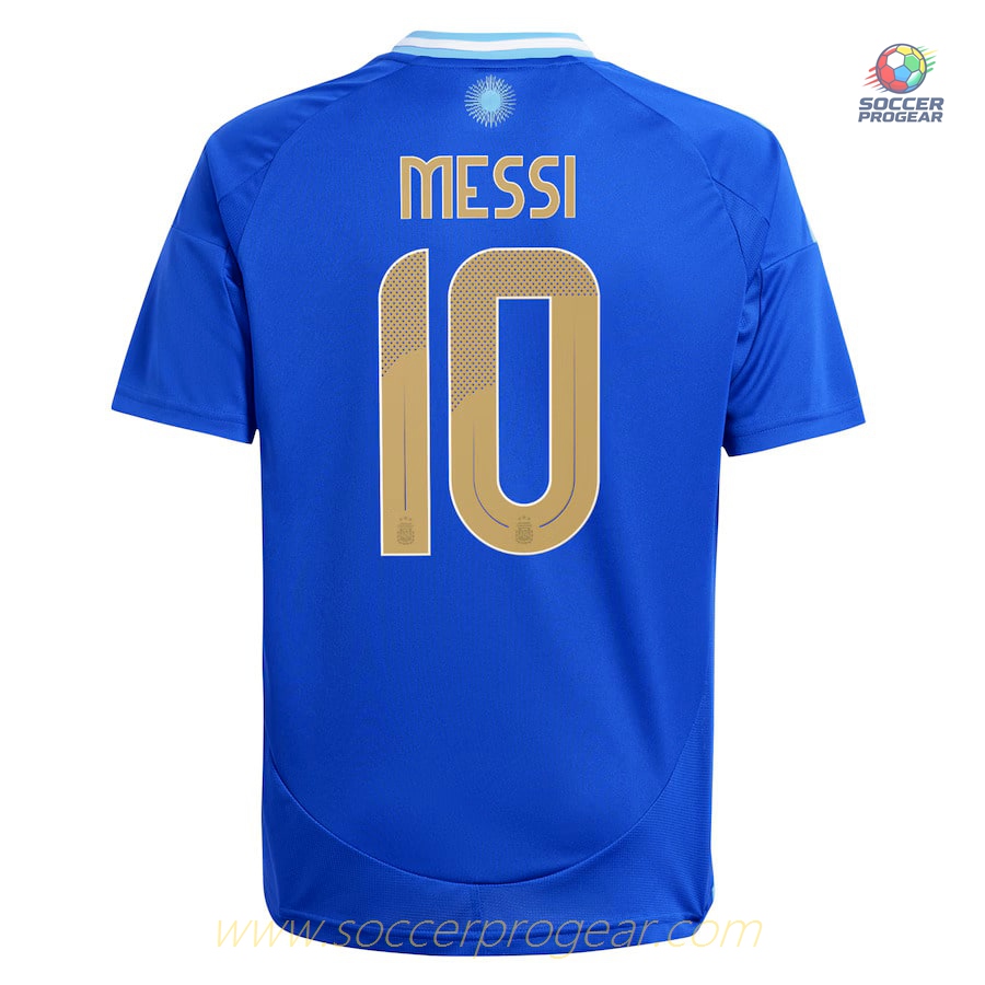 Argentina Away Child Jersey Set Soccer Shirt 2024/25 Collection Messi
