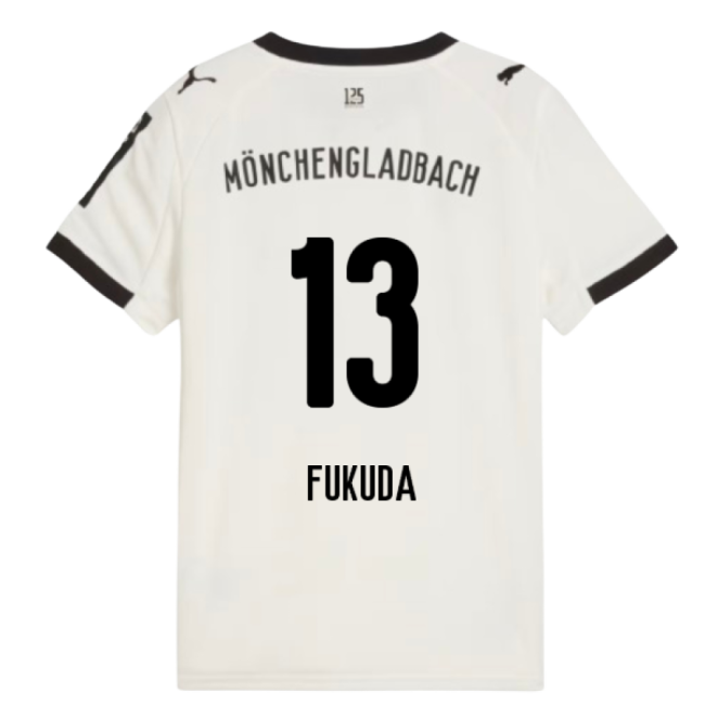 2025-2026 Borussia MGB Home Shirt (Kids) (Fukuda 13)