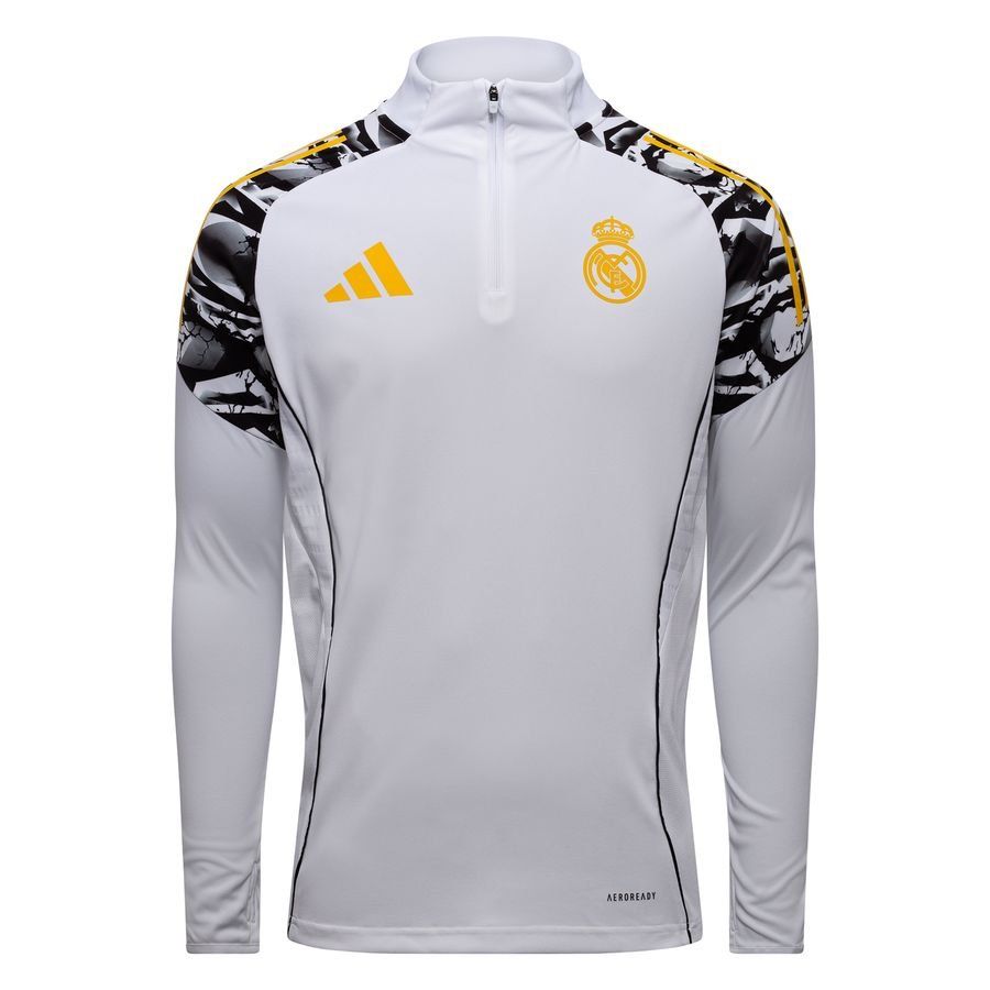 Real Madrid X Marvel Training Shirt Tiro 25 Pure White/bold Gold
