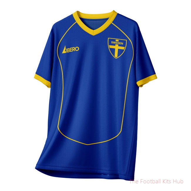 Sweden 1990 Vintage Style Concept Shirt Adult Short Sleeve