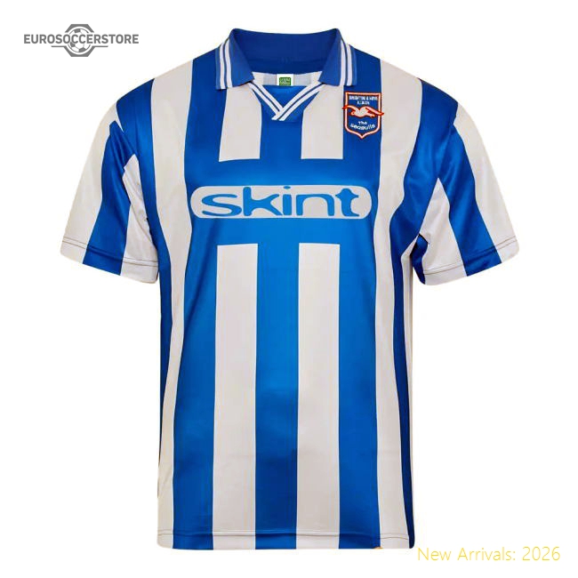 Brighton Hove Albion Official Shirt England's League Advanced Textile