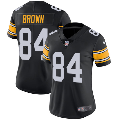 Authentic NFL P S Steelers #84 Antonio Brown Brown Limited Jersey