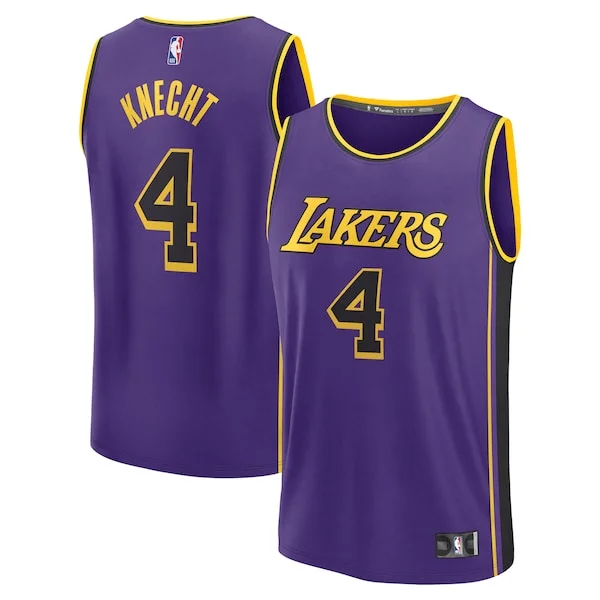 Authentic Dalton Knecht LAL NBA Jersey - Team Colors - Value Deal