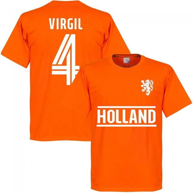 Holland Virgil Team T-Shirt - Orange Performance Authentic