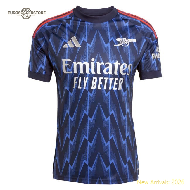 2025-2026 Arsenal Womens Modern Jersey White Dri-fit Advanced Textile