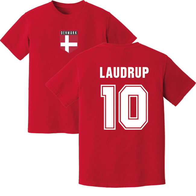 Fan Quality Denmark Home Supporter Shirt (Adults) (1)