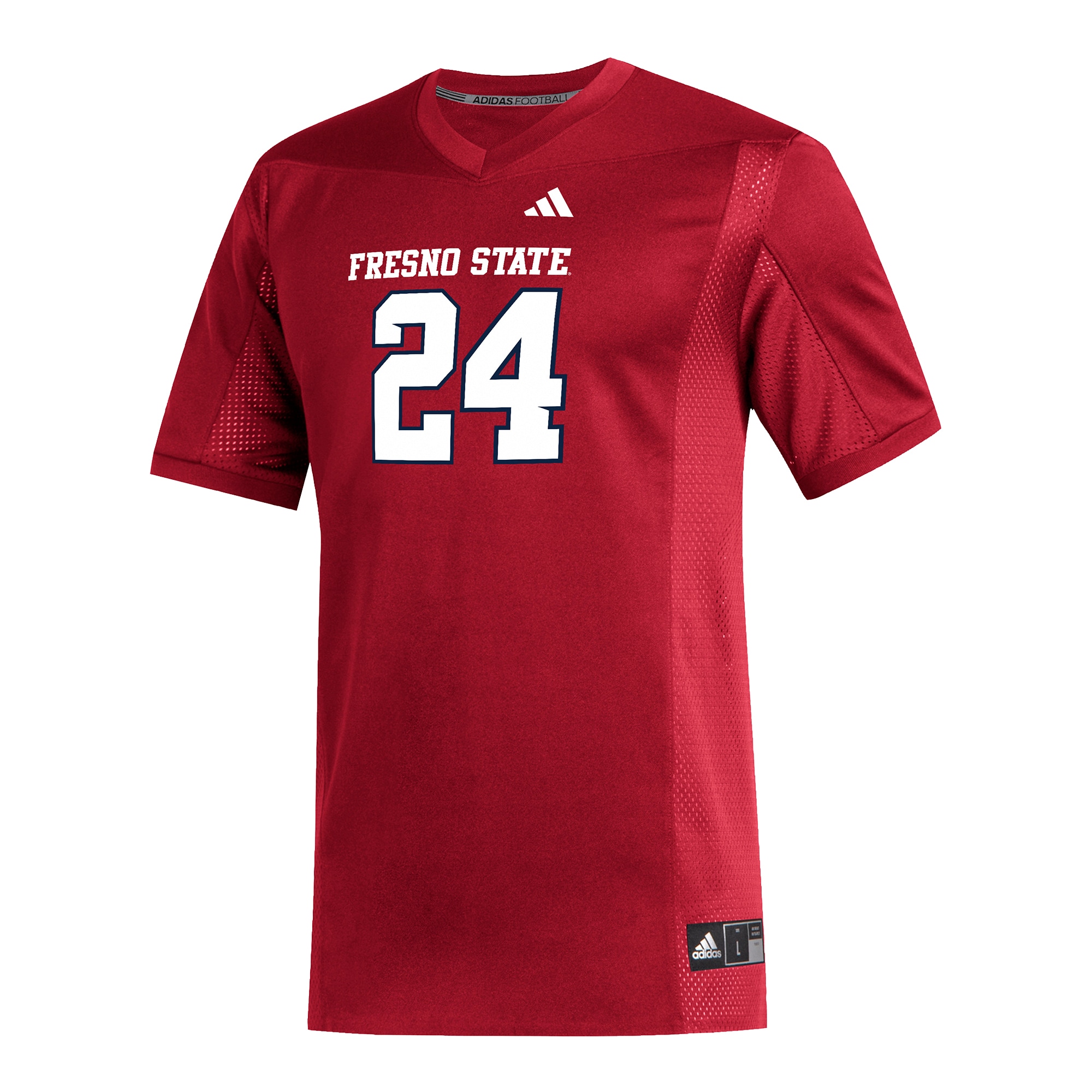 #24 Fresno State Bulldogs Replica Football Jersey - Red