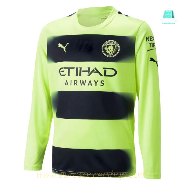 2022-2023 Man City Long Sleeve Third Shirt