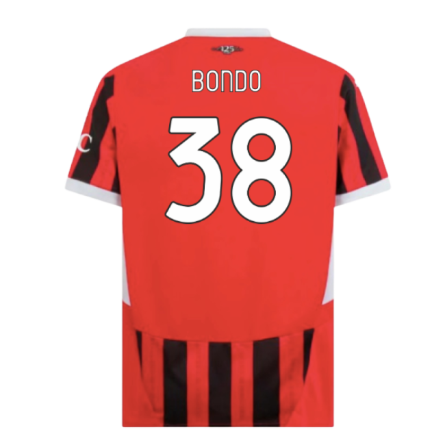 Authentic Red And Blacks Main Shirt Bondo 3 #8 2025-2026 Season (v8)